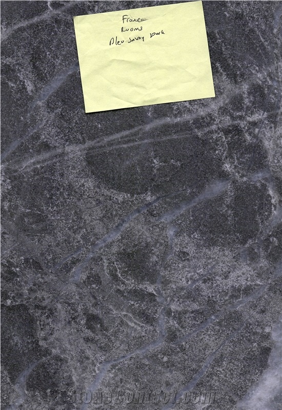 Bleu De Savoie Dark Marble Tiles, Slabs