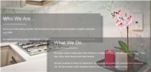 Quartz Stone Kitchen Countertops
