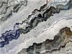 Mercury Black Marble Slabs, Tiles