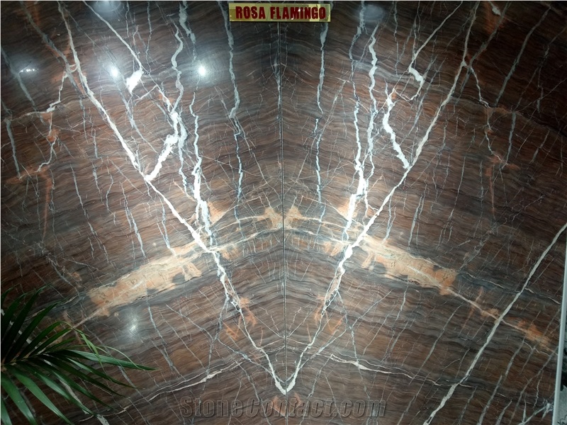 Rosa Flamingo Marble Slabs