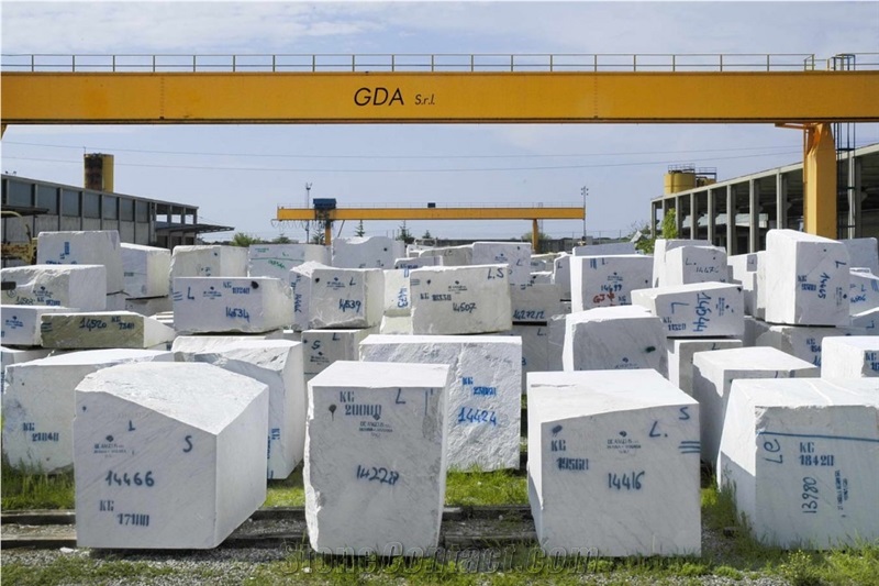 Bianco Statuario Marble-Statuario Carrara Marble Blocks