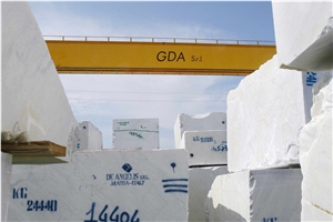 Bianco Venatino Marble Blocks