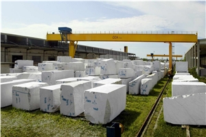 Bianco Venatino Marble Blocks