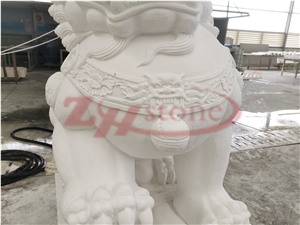 Sivec Marble Marble Lion Carving