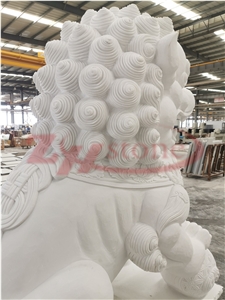 Sivec Marble Marble Lion Carving