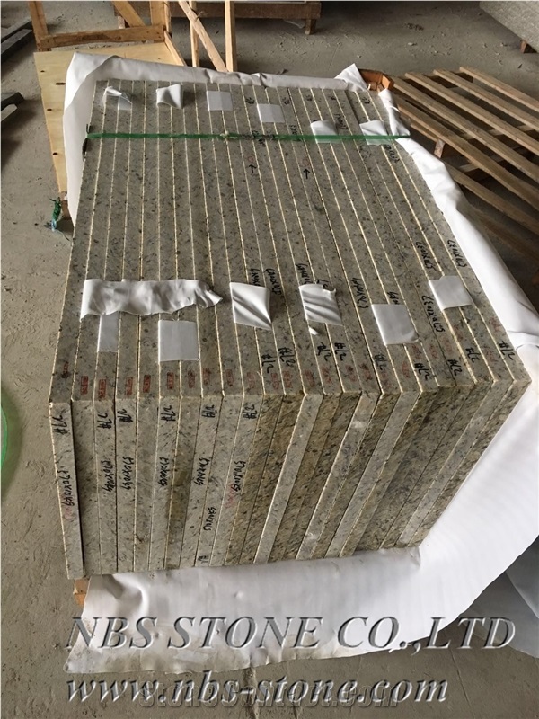Brazil Gold Coutertop Wall Covering Project Decor Slabs & Tiles, New Venetian Gold Granite Slabs & Tiles