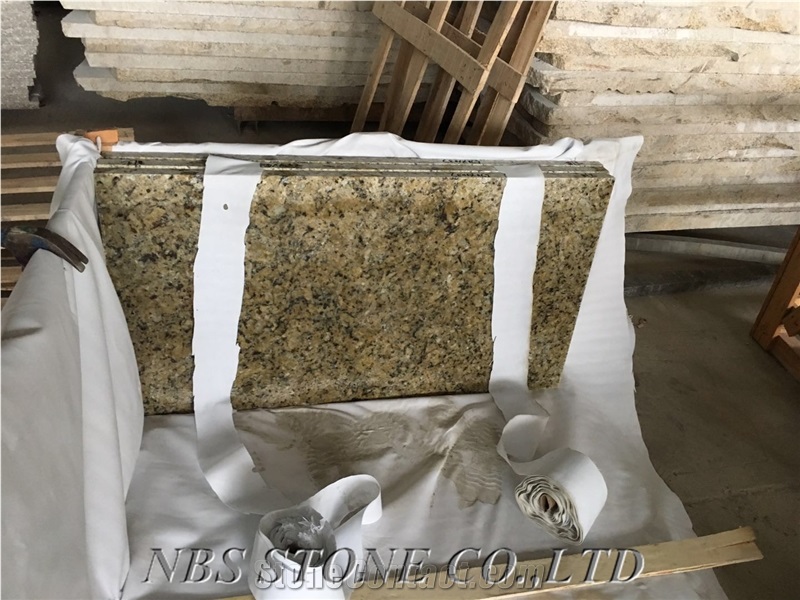 Brazil Gold Coutertop Wall Covering Project Decor Slabs & Tiles, New Venetian Gold Granite Slabs & Tiles