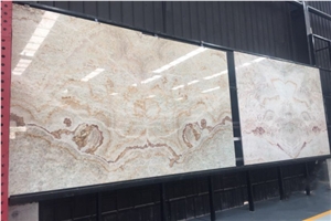 Coral Jade Marble Slabs