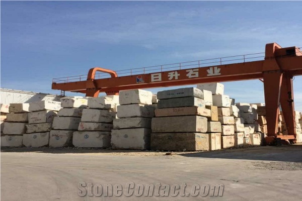 Tea Rose Yellow Marble Slabs
