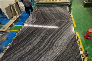 Tree Black Granite Slabs