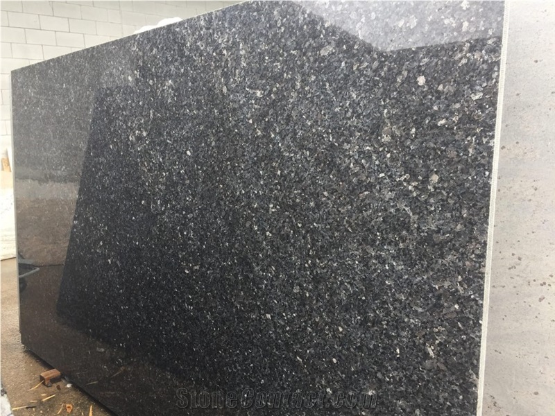 Blue Pearl Granite Slabs,Machine Cut Project Floor Tiles