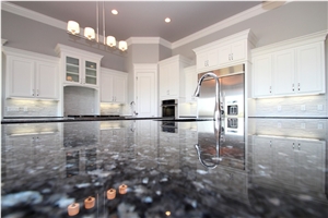 Blue Pearl Granite Slabs,Machine Cut Project Floor Tiles