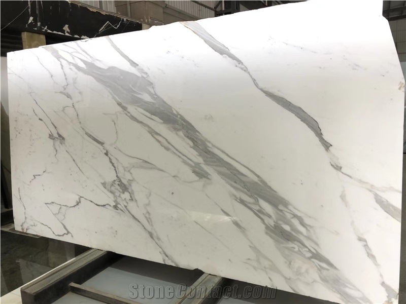Calacatta Carrara Marble Tiles,Floor White Tiles Project Design