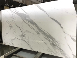 Calacatta Carrara Marble Tiles,Floor White Tiles Project Design
