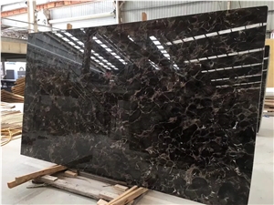 China Dark Marron Emperador Irish Brown Marble Slab,Interior Stone Floor Tiles