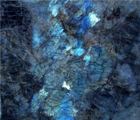 Lemurian Blue Granite Tiles,Azul Labradorite Slab Cut to Size Floor & Wall