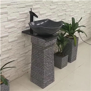 Beautiful Chinese G654 Basin with Pedestal