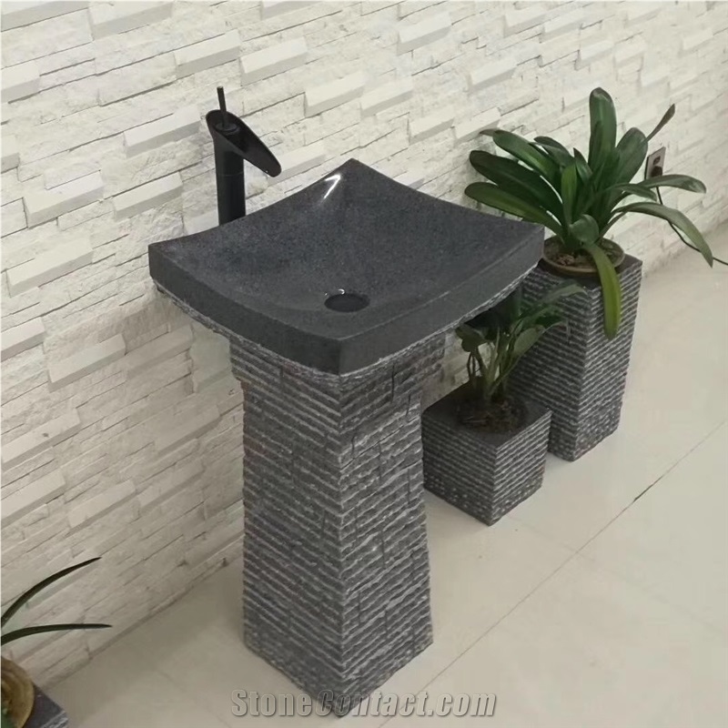 Beautiful Chinese G654 Basin with Pedestal