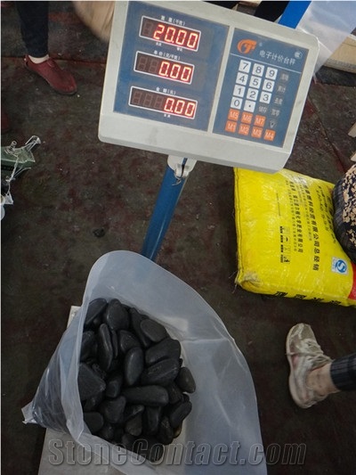 Black Pebble Black River Stone Nature Pebble
