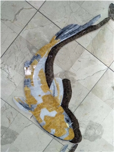 China Beautiful Marble Mosaic Pattern