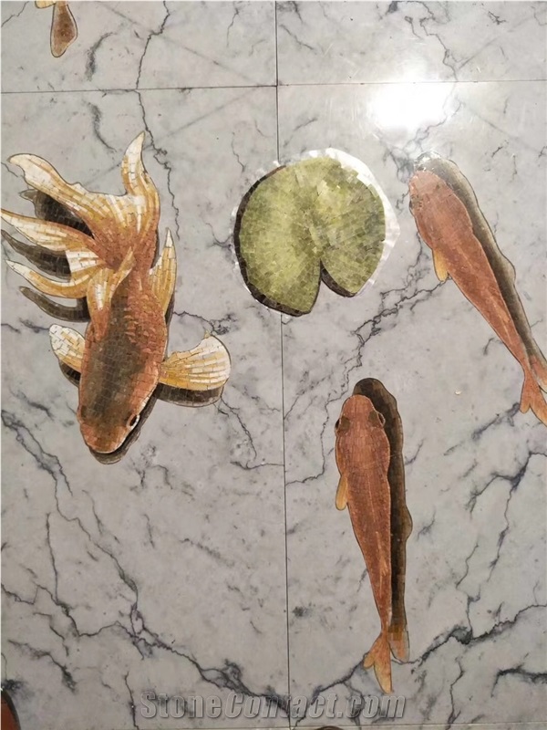 China Beautiful Marble Mosaic Pattern