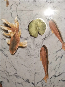 China Beautiful Marble Mosaic Pattern