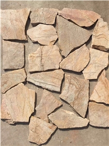 Good Price Outdoor Irregular Crazy Slate, Yellow Slate Slate Tiles & Slabs Good Price Outdoor Irregular Crazy Slate, Yellow Slate Slate Tiles & Slabs