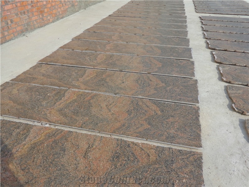 High Quality Indian Multicolor Red Granite