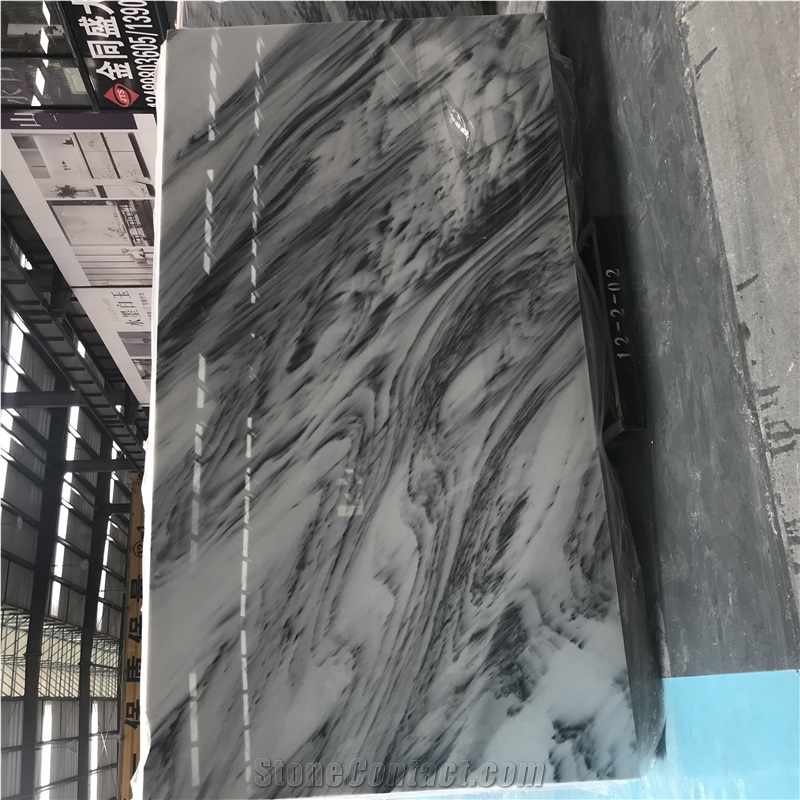 Ink Veins Marble Slab Ink Veins Marble Tile