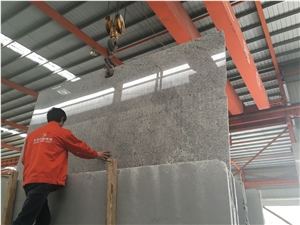 Kashmir White Granite Slab