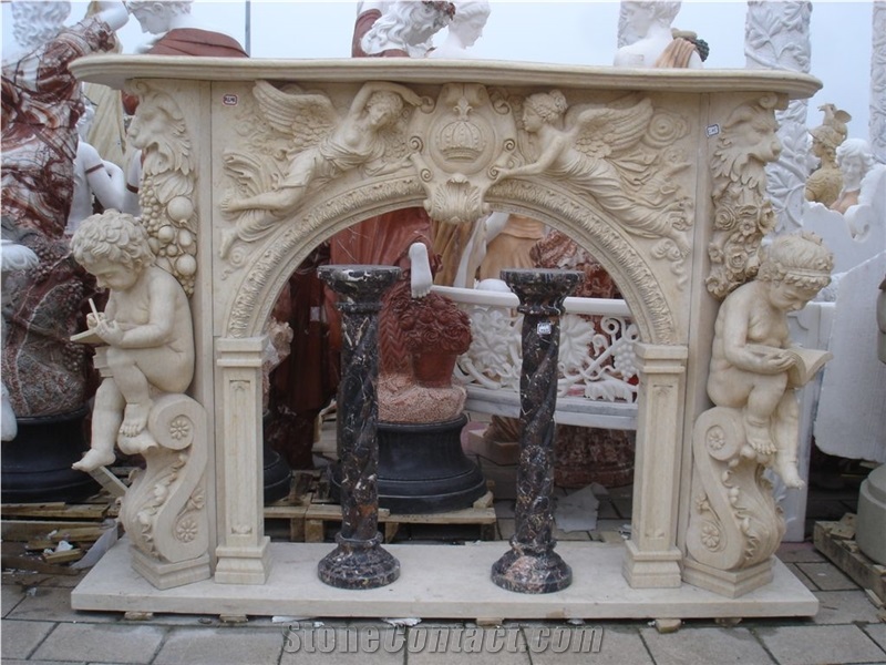 Marble Fireplace Indoor Fireplace Stone Fireplace