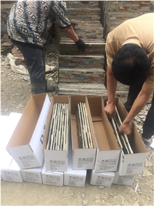 Natural Stacked Stone Veneer 60x15 Wall Cladding