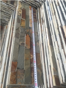 Rustic Ledge Stone Rustic Slate Feature Wall