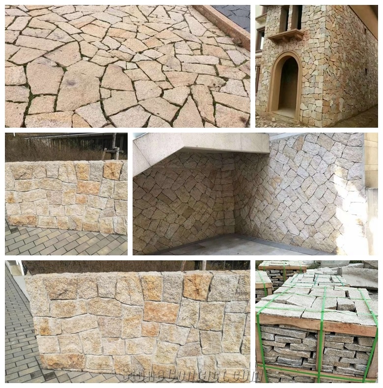 Granite G682 Irregular Splicing Hardscape