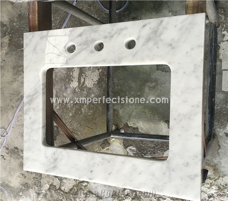 Carrara White Vanity Tops a Quality
