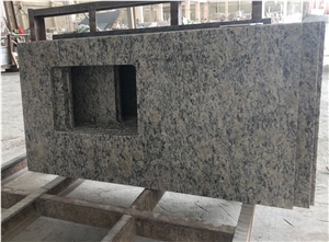 Santa Cecilia Light Granite Kitchen Countertops Santa Cecilia Light Granite Kitchen Countertops