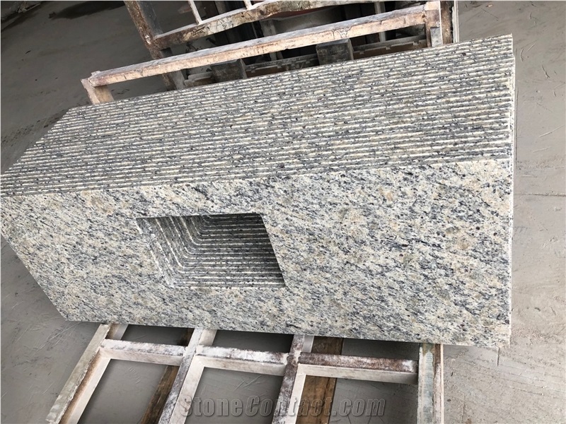 Santa Cecilia Light Granite Kitchen Countertops