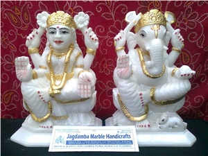 Marble God Statue Idols Artifacts Handcrafts