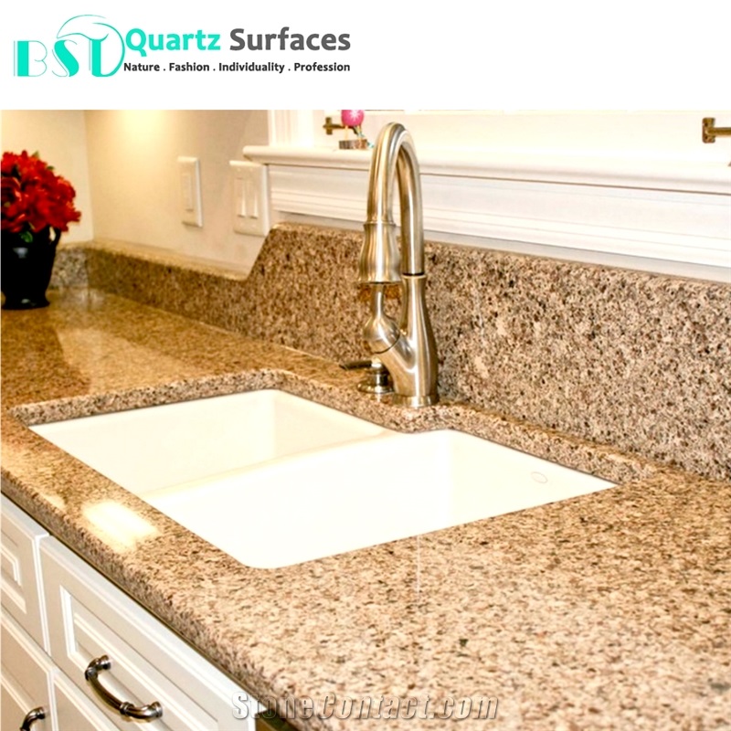 Granite Imitation Quartz Stone for Countertop