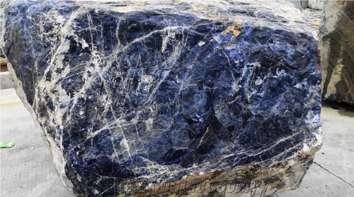 Blue Sodalite Raw Blocks Rough Mineral