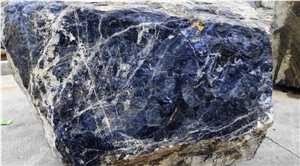 Blue Sodalite Raw Blocks Rough Mineral