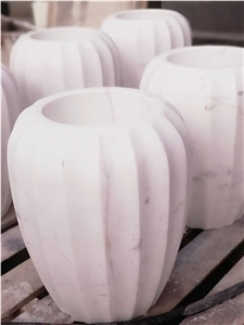 Jazz White Marble Vase Marble Small Vase Price