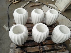 Jazz White Marble Vase Marble Small Vase Price