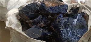 Small Blue Sodalite Raw Rough Block