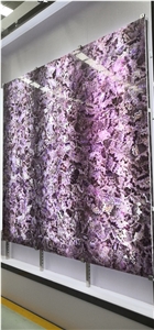 Translucent Amethyst Slab for Countertop