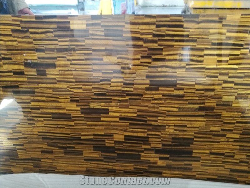 Yellow Tiger Eye Semi Precious Stone