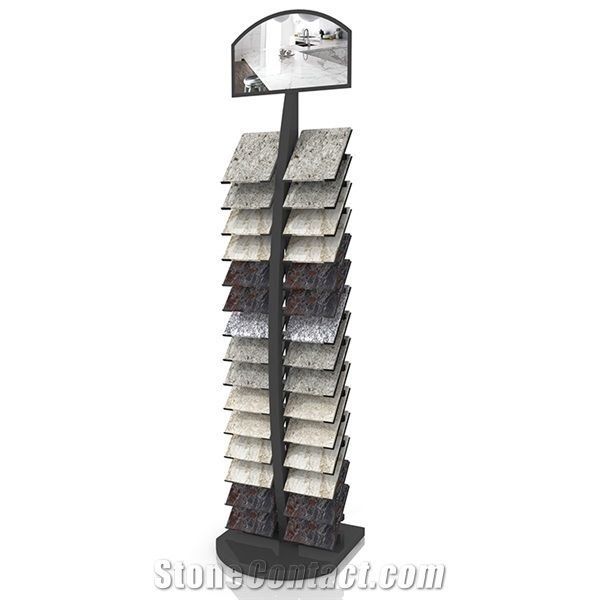 Waterfall Quartz Stone Sample Rack-Sr3008