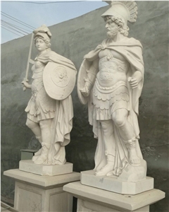 Lady Statue,Human Sculpture Stone Carvings White Marble Sculpture Customized