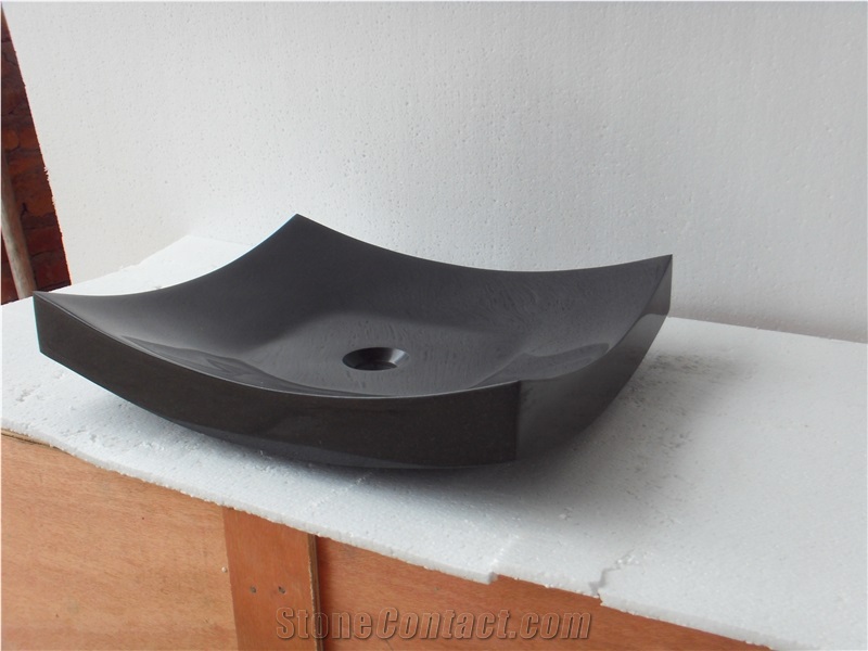 China Black Granite Sinks, Absolute Black Basins