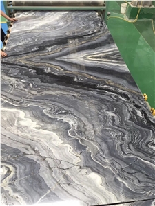 Australia Gray Ocean Waves Marble Slabs & Tiles